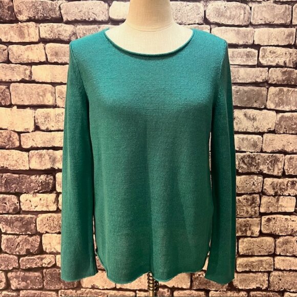 Chico's Sweaters - Chico's Teal Pullover Long Sleeve Sweater Size Small